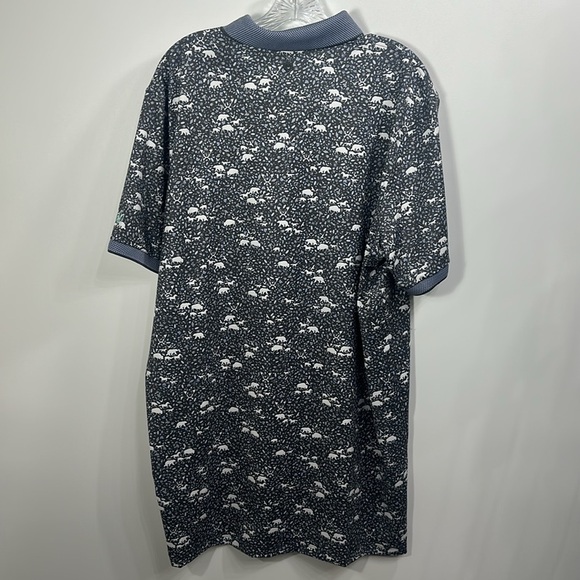 Greyson Men’s Buffalo Soldier Polo size XL.Logo on sleeve.Grey and Purple - Picture 9 of 10